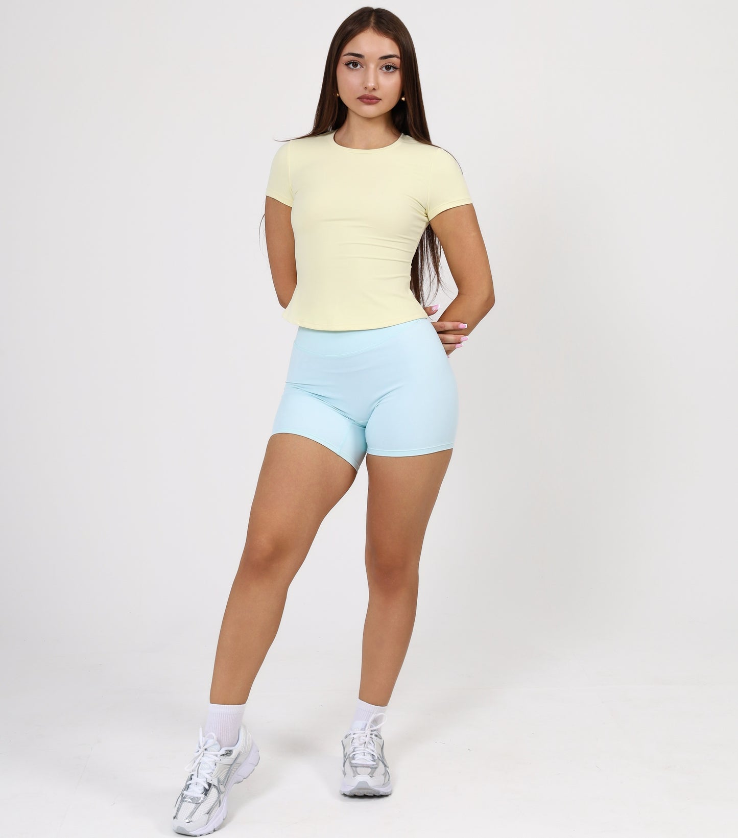 BUTTERSOFT SCULPT TEE - PASTEL YELLOW