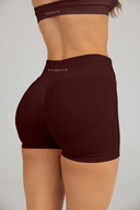 DYNAMIC SEAMLESS SHORTS - CHOCOLATE
