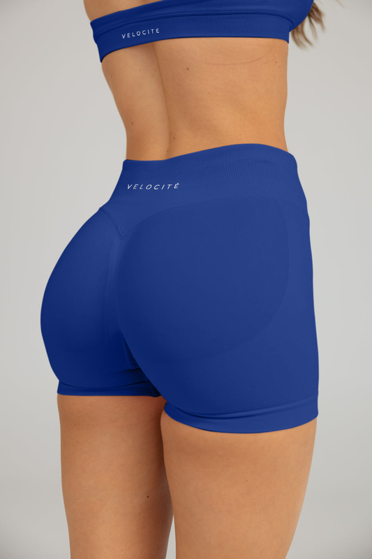 DYNAMIC SEAMLESS SHORTS - ROYAL BLUE