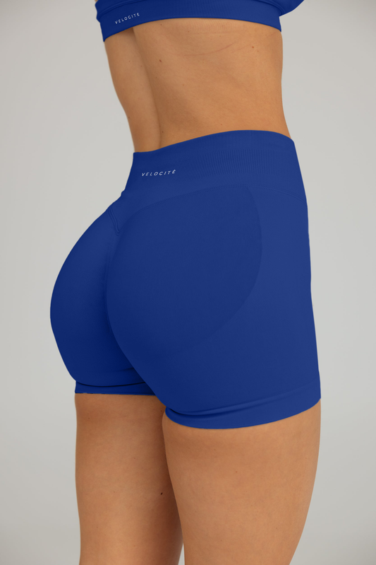 DYNAMIC SEAMLESS SHORTS - ROYAL BLUE