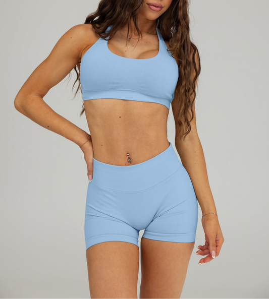 DYNAMIC SEAMLESS SHORTS - ICE BABY