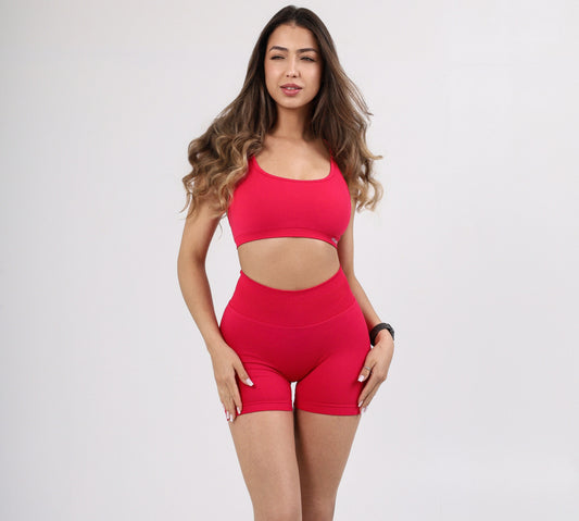IMPACT BRA - HOT PINK