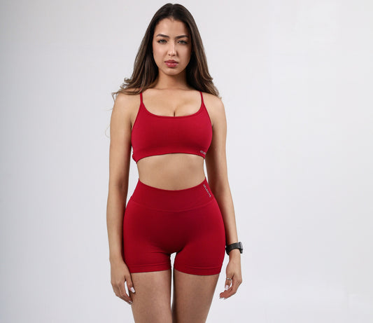 CORE BRA - CHERRY