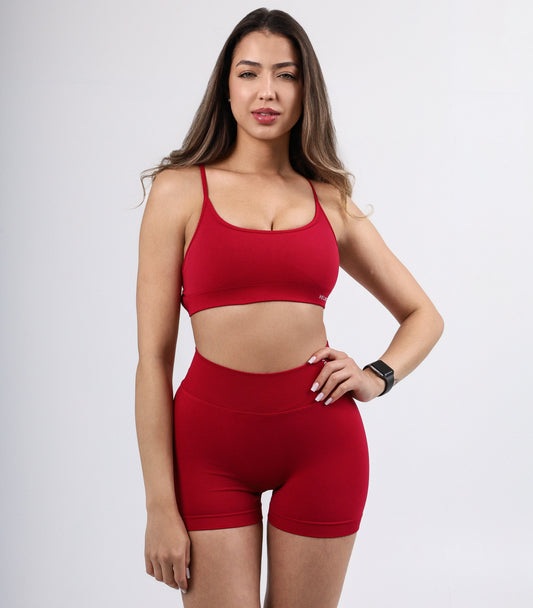 CORE BRA - CHERRY