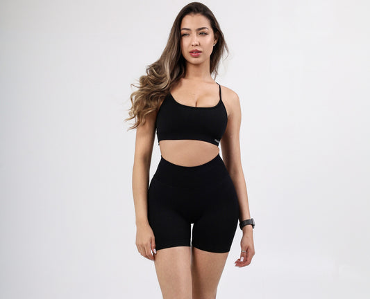 CORE BRA - BLACK