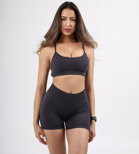 IMPACT BRA - STEAL BLUE