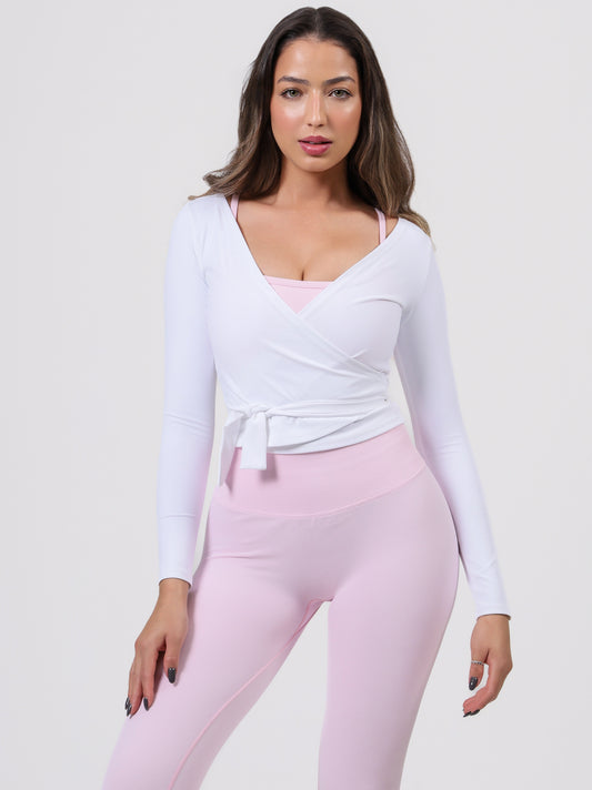 WRAP TOP - WHITE