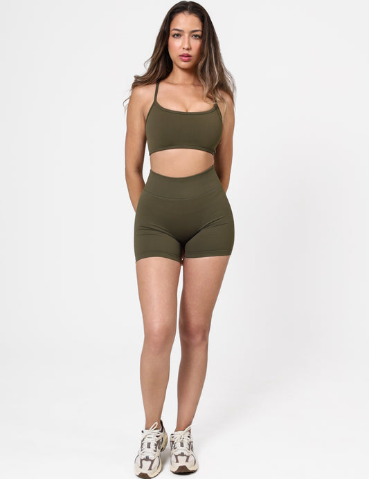 SIGNATURE BRA - OLIVE GREEN