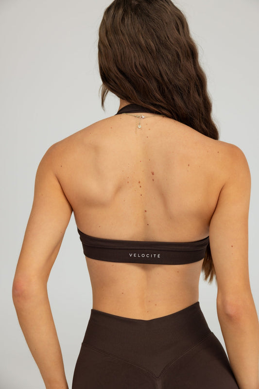 CONTOUR SEAMLESS BRA - ESPRESSO