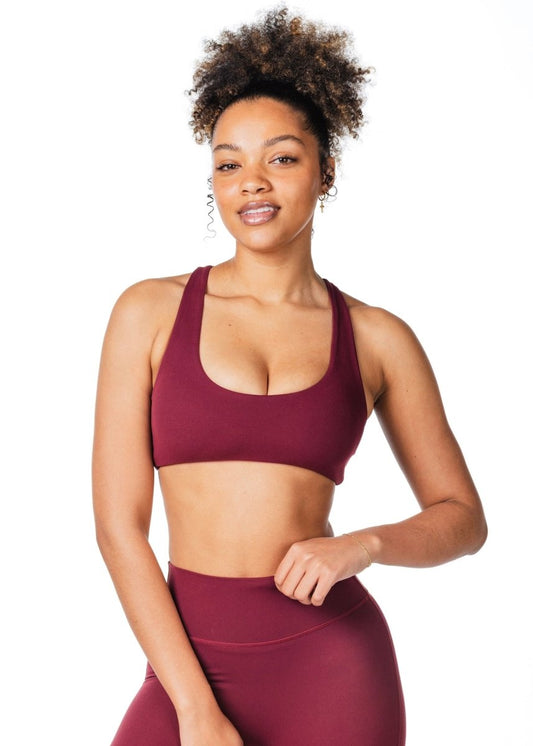 Coreactive bra - Dark cherry