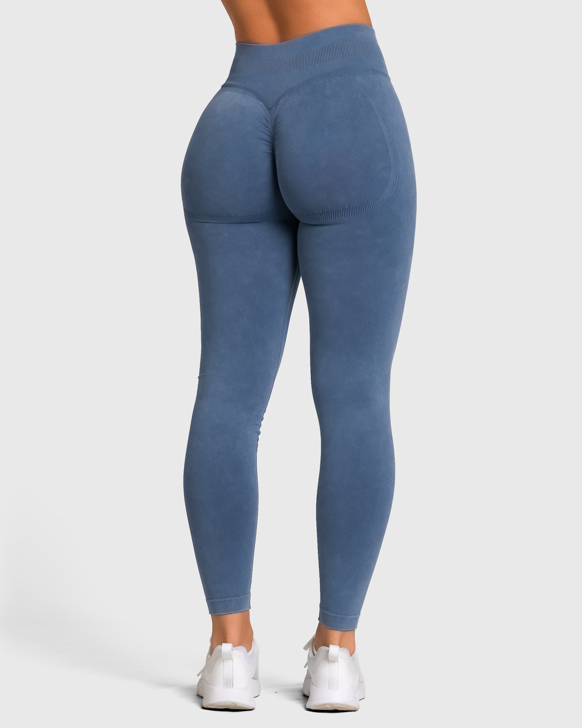 HIGH CONTOUR LEGGINGS - MIST BLUE