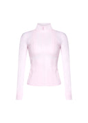 SCULPT JACKET- BABY PINK
