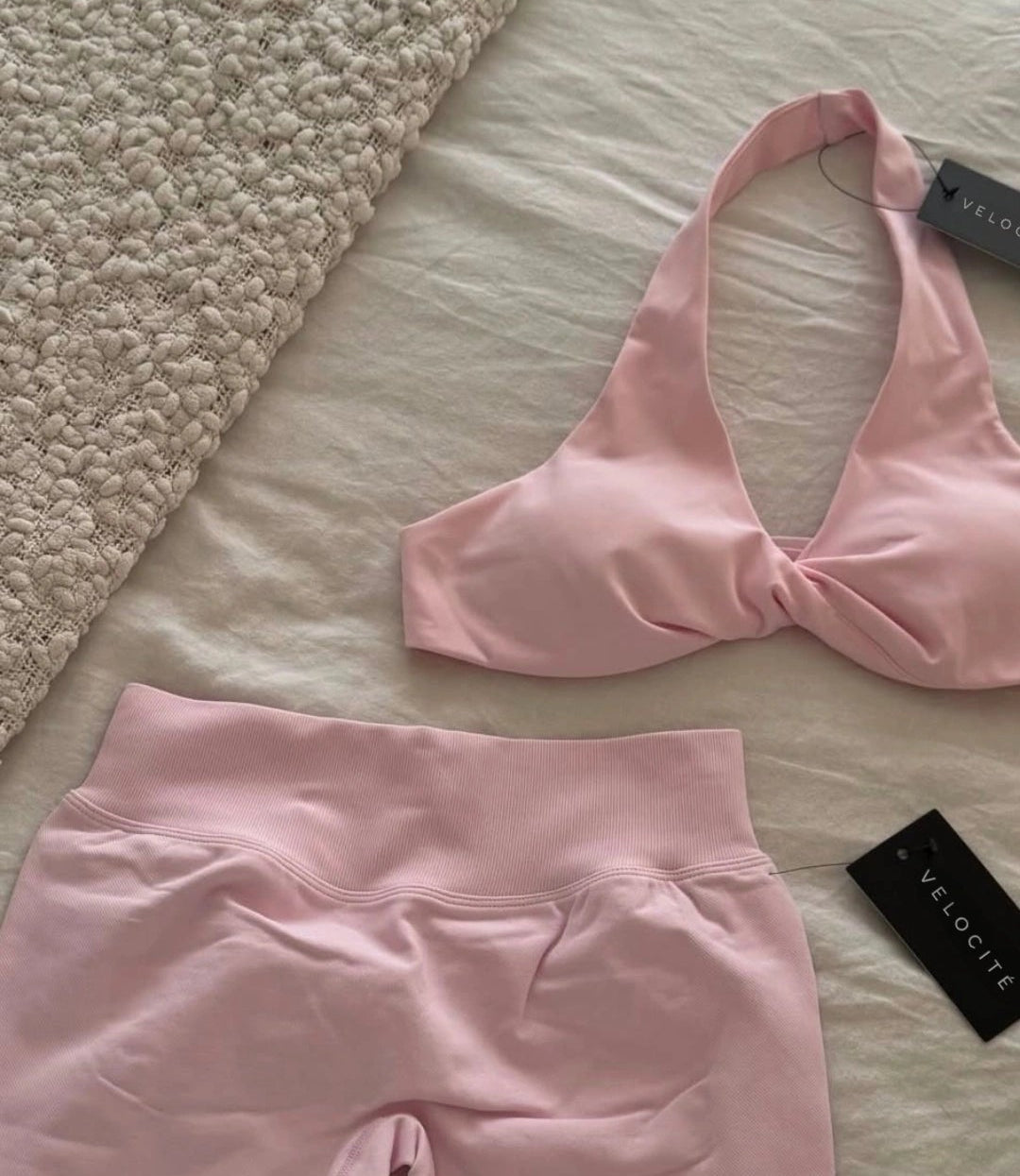 TWISTED HALTER BRA - BABY Doll