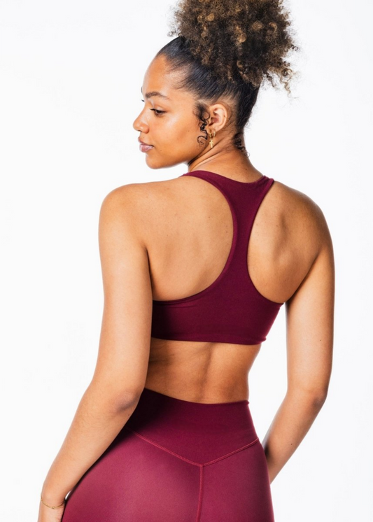 Coreactive bra - Dark cherry